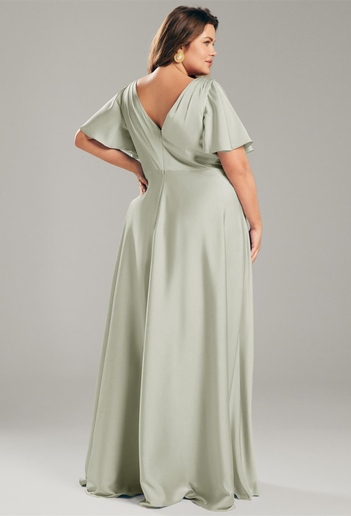 AW Furst Sage Green  Plus Size Dresses